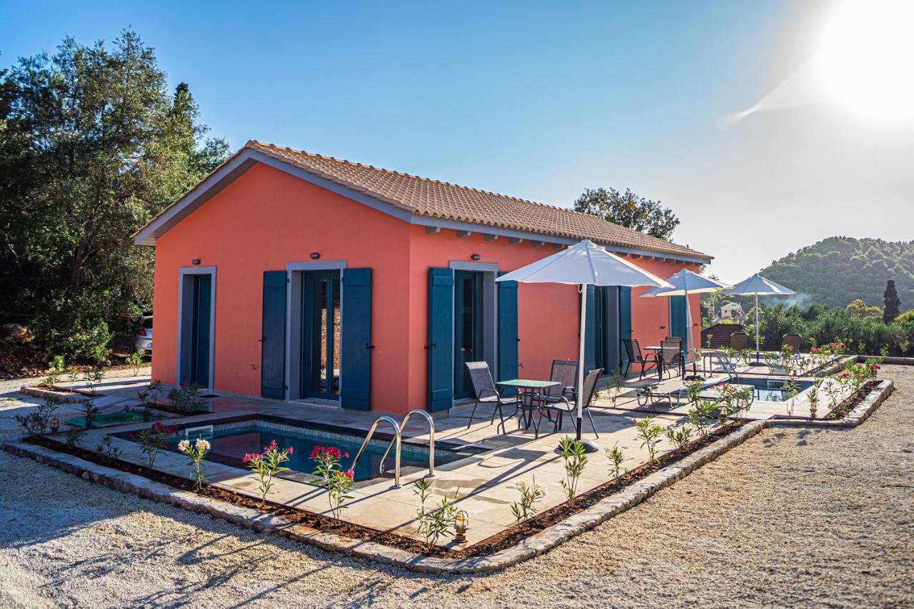 Throisma Studios With Private Pool & Parking Asos Exterior foto