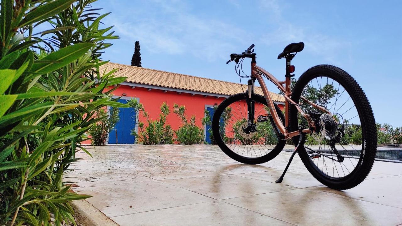 Throisma Studios With Private Pool & Parking Asos Exterior foto